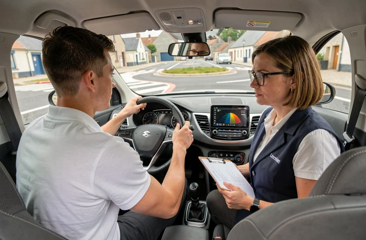 Préparation à l'examen pratique de conduite avec l'Auto École Leturnier dans le Morbihan