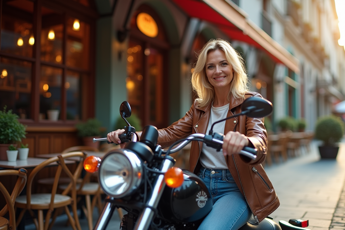 moto  50 ans